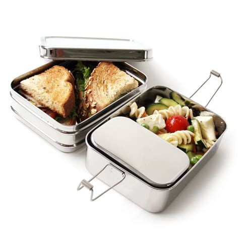 bento box kids stainless steel|stainless steel lunch containers kids.